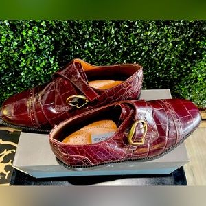Stacey Adam’s Crocodile Skin dress shoes